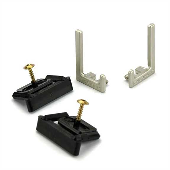 Syma32 - LR End Caps - Matt Inox Champagne