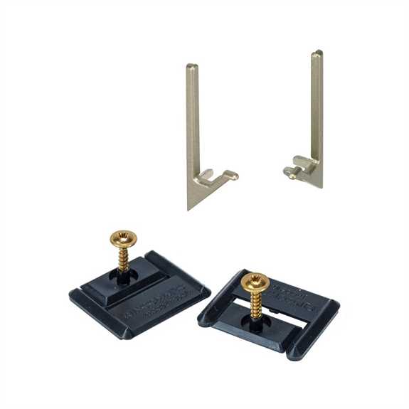 Syma32 Inglete - LR End Caps - Matt Inox Champagne