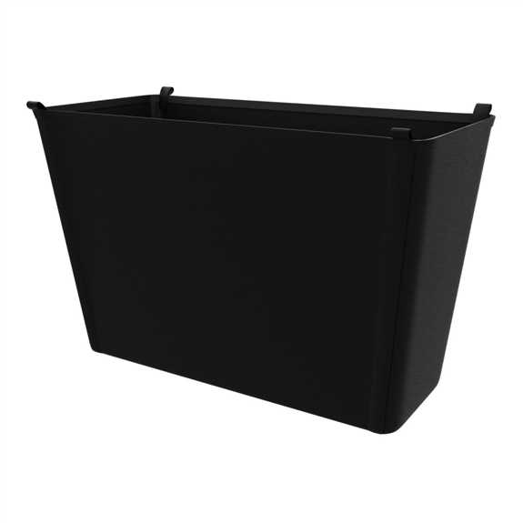 Black Closet Basket Liner