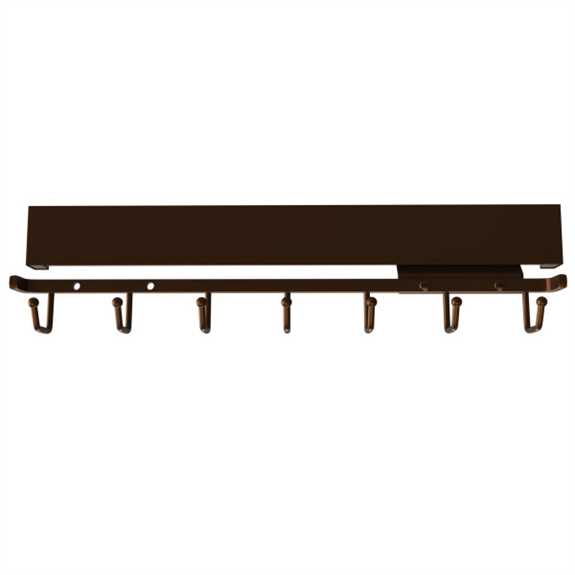 14" Bronze Pull Out Deluxe Belt Rack