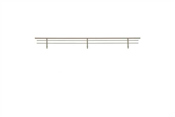 23'' Wire Shoe Rail - Satin Nickel