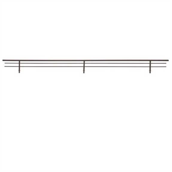 29" Wire Shoe Rail - Oil Rubbed Bronze