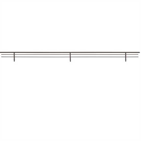 35" Wire Shoe Rail - Oil Rubbed Bronze