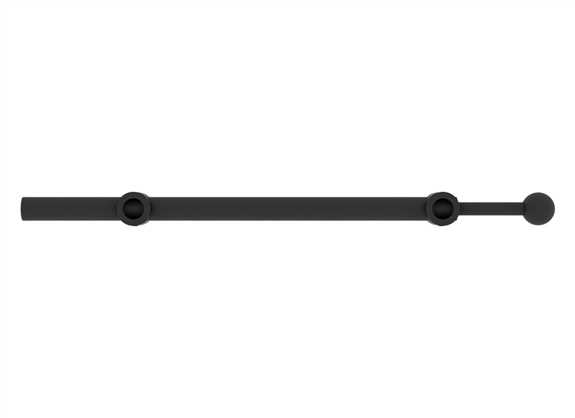 Designer Valet Rod 13 13/16" Matte Black