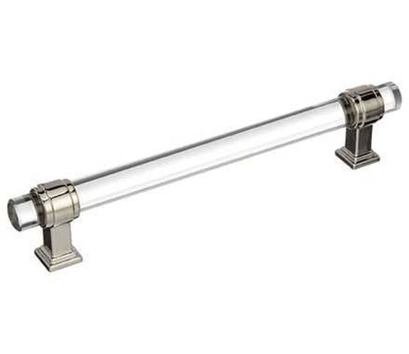 BP-36656-CPN Glacio 6-5/16'' Pull - Clear/Polished Nickel