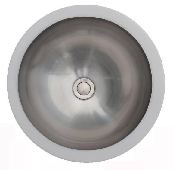 Karran E-305 Vanity Bowl (Stainless Steel) -ADA COMPLY