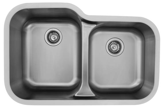 Karran E-360R Large/Small Bowl (Stainless Steel)