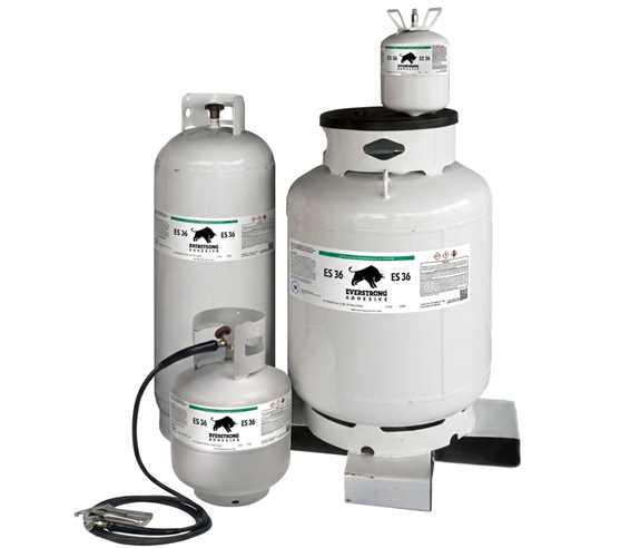 ES36 30LB Disposable Canister Contact Adhesive - Clear