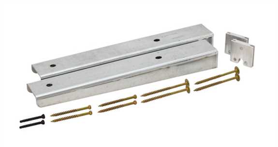 10" Floating Shelf Brackets 125 Lbs Rated