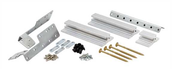 15"-21" Floating Cabinet Bracket 500 Lbs. Rated