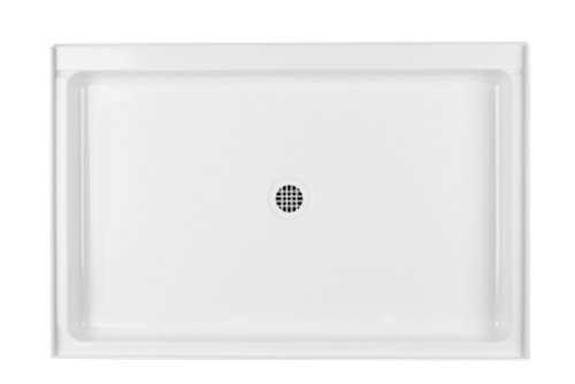 R-3248 Single Threshold Shower Floor - White
