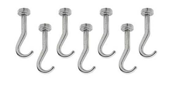 Glideware Accessories - Long Hooks (7-Zinc)