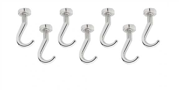 Glideware Accessories - Short Hooks (7-Nickel)