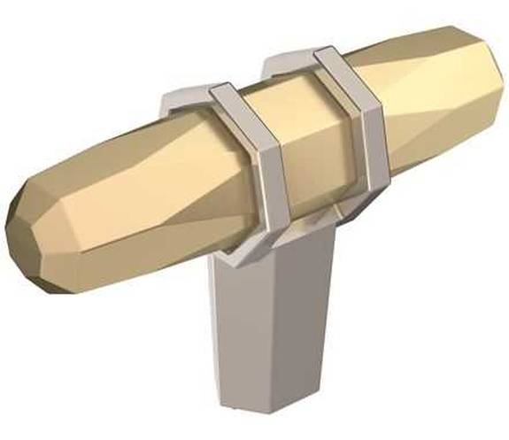 BP-36647-BBZ26 London Knob 2 1/2" - Golden Champagne/Polished Chrome