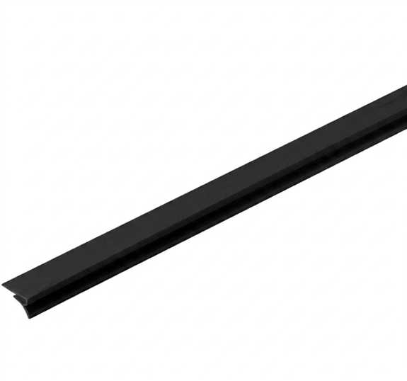 FRP Black 1201 Inside Corner Molding 10'