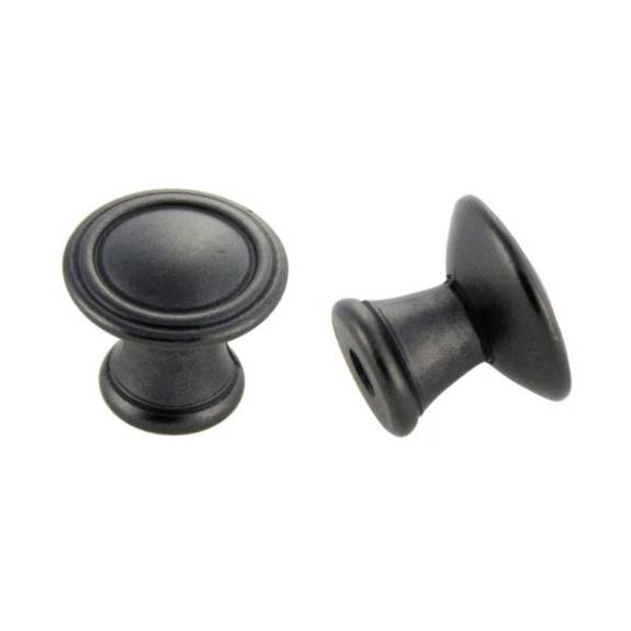 K-80110.DACM 30MM Deco Knob Weathered Black