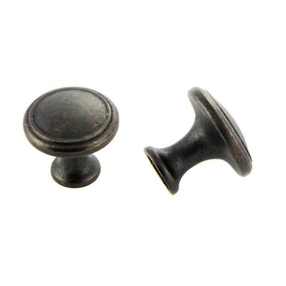 K-80576.DACM 30MM Deco Knob Weathered Black