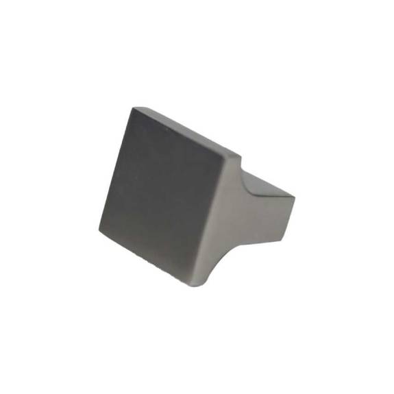 K-83125.DP 1" Square Knob Dark Pewter