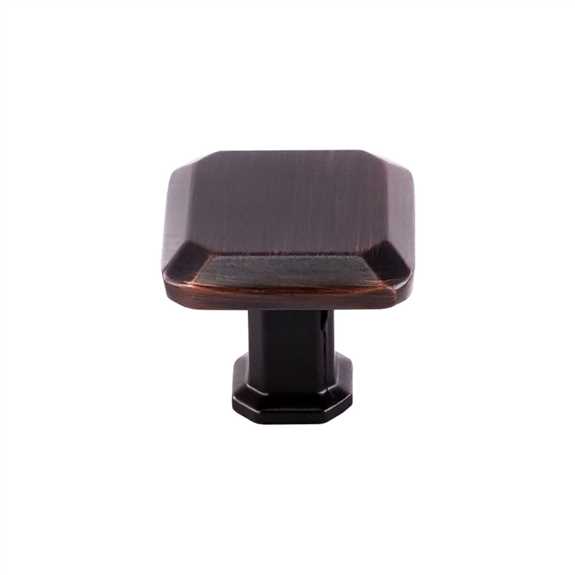 K-92230.10B 28MM SQUARE Knob Oil Rubbed Bronze