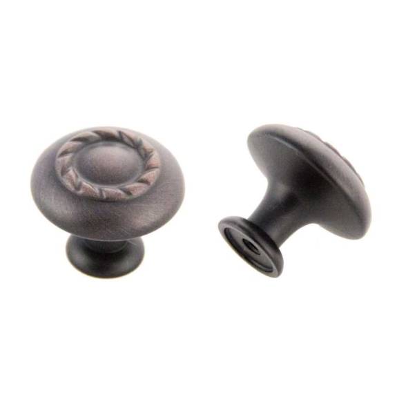 K-970.10B 30MM Rope Knob Oil Rubbed Bronze