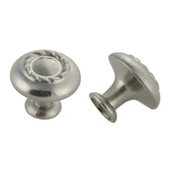 K-970.SN 30MM Rope Knob Satin Nickel