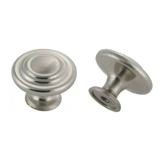 K-971.SN 1-3/8" Spherical Knob Satin Nickel