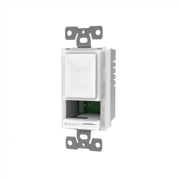Swidget 120VAC 150W/300W Dimmer Switch In White