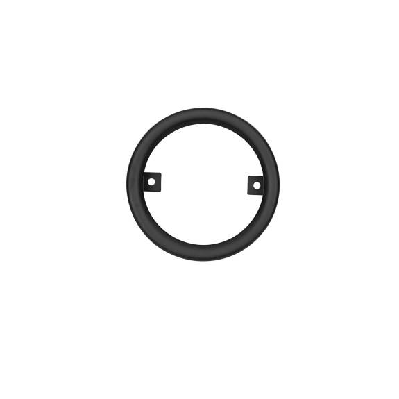 Black Metal Surface Mount Ring