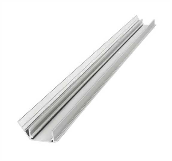 72" (1.83m) Angled Extrusion Satin Clear
