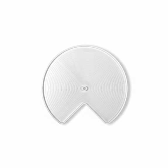 32" LD Polymer Kidney White Trays 10 Per