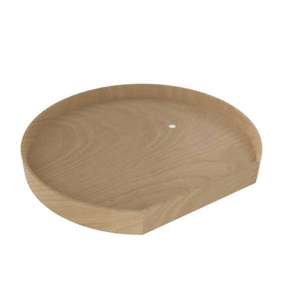 32" Tall D-Shape Lazy Susan