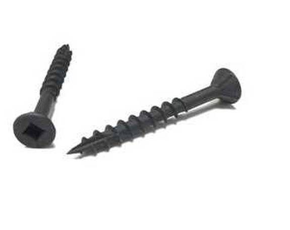 8X1-5/8 Zip Drivers - Flat Head Robertson® Square Deep Thread/Lo-Root® w/nibs & Type 17 Screws