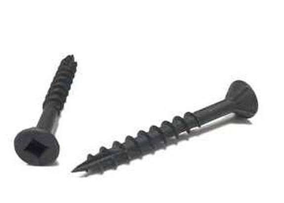 8X2 Zip Drivers - Flat Head Robertson® Square Deep Thread/Lo-Root® w/nibs & Type 17 Screws