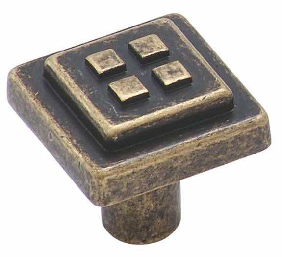 BP-4454-R2 Forgings 1-1/8" Knob - Weathered Brass