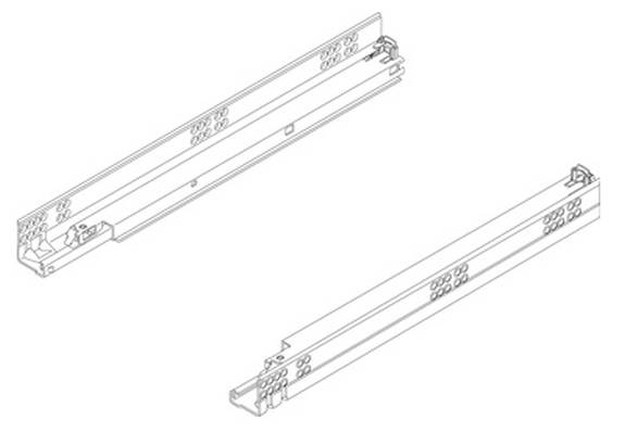 562H3810B Tandem 15'' Undermount Blumotion Runner