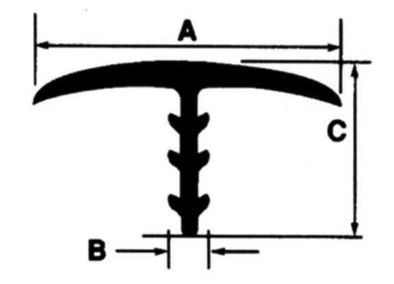 Polyethylene T-Molding