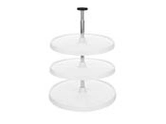 Full Circle 18/20'' Lazy Susan 3 Shelf Set Value Line