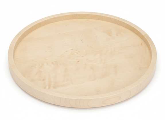 Wood Classic Full Circle Lazy Susan Tray