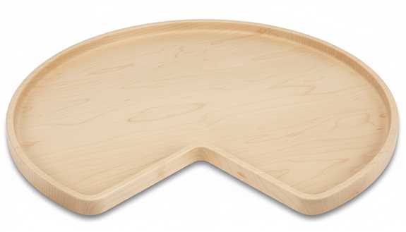 Wood Classic Kidney Shape Rev-A-Tray 28"
