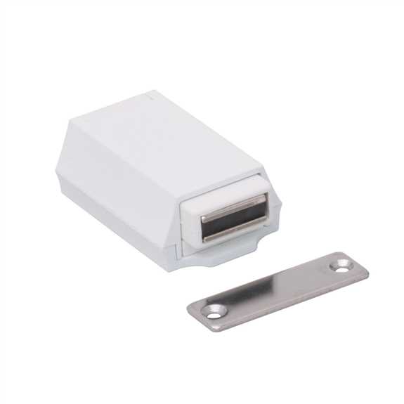 Magnetic Touch Latch-White