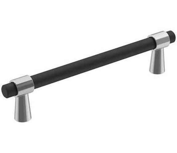 BP-36859-FB26 Mergence 5-1/16" Pull - Polished Chrome/Matte Black