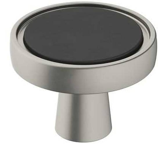 BP-36857-FBG10 Mergence 1-3/8" Knob - Matte Black/Satin Nickel