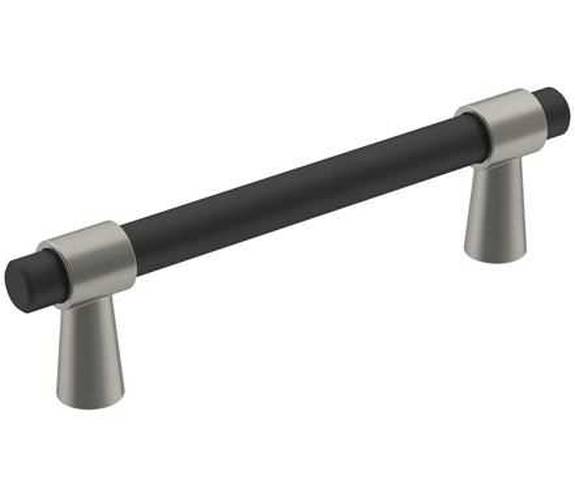 BP-36858-FBG10 Mergence 3-3/4" Pull - Matte Black/Satin Nickel