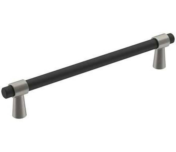 BP-36860-FBG10 Mergence 6-5/16" Pull - Matte Black/Satin Nickel