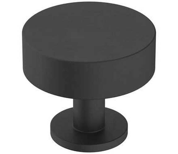 BP-36864-FB Radius 1-1/4" Knob - Matte Black