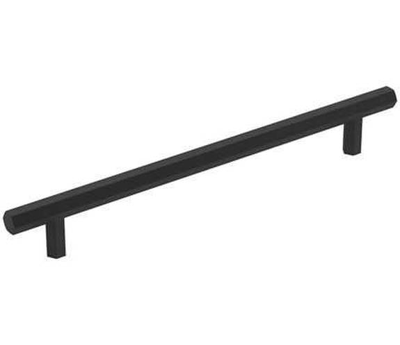 BP-36876-FB Caliber 7-9/16" Pull - Matte Black