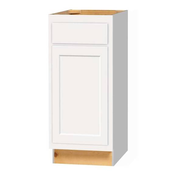 15B DWhite Base Cabinet