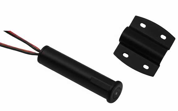 12VDC Oval Recess/Surface Mount Touch DIM Black