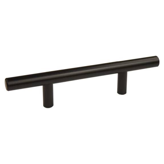 P-0136.BK Bar Pull 3" Matte Black