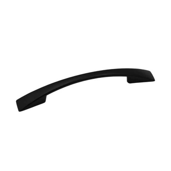 P-82103.BK Modern Bow Pull 96MM Matte Black